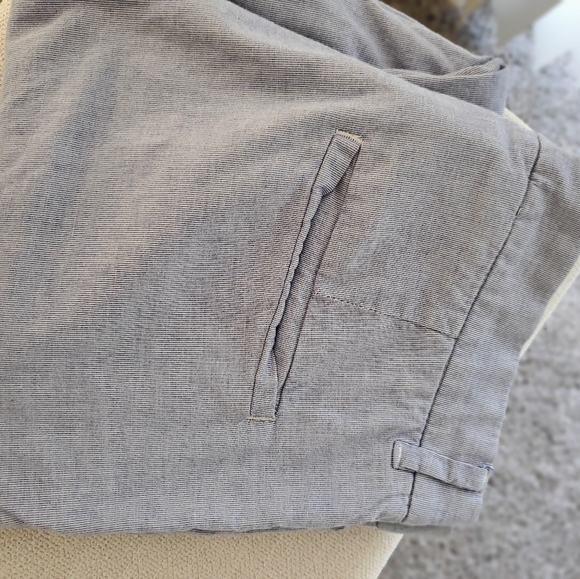 Loog White/Blue striped women's pants. - Picture 6 of 8